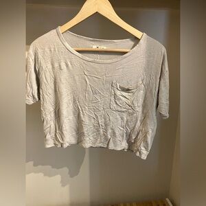 Hollister Gold Crop Top